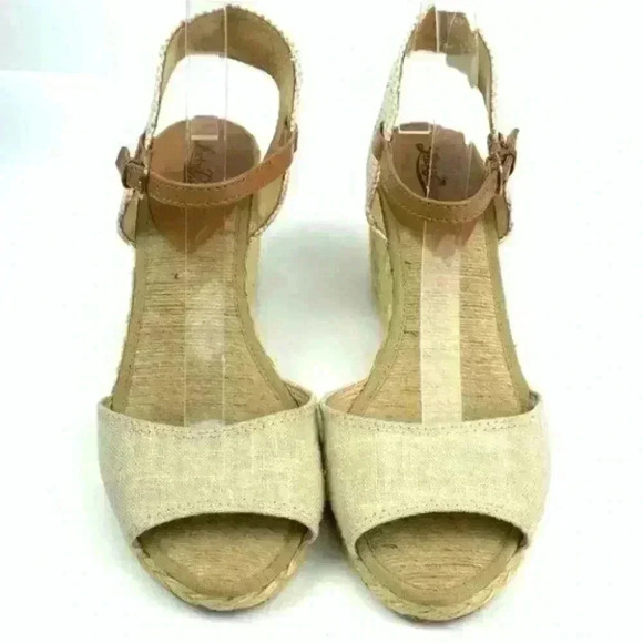 Lucky brand wedges Kyndra size 11 41 Espadrilles - Picture 3 of 9